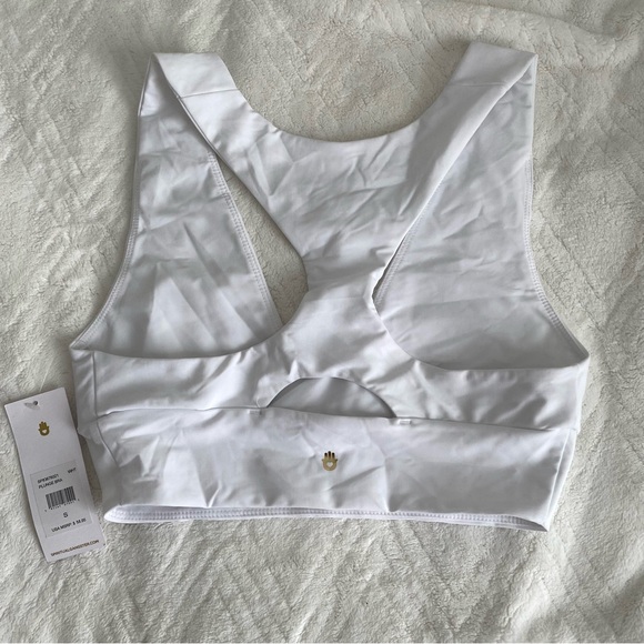 NWT Spiritual Gangster. White Plunge Bra. Small - Picture 3 of 3